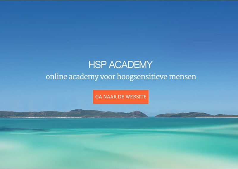 online academy voor hoogsensitieve mensen